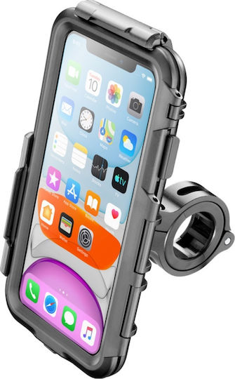 Interphone Θήκη Κινητού για Apple iPhone XR με Βάση Στήριξης Μοτοσυκλέτας