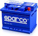 Sparco Μπαταρία Αυτοκινήτου KK62 με Χωρητικότητα 62Ah και CCA 500A