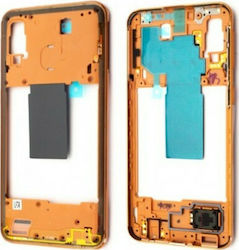 Samsung Μεσαίο Πλαίσιο Orange για Galaxy A40