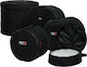 Gator 5-Piece Fusion Set Bags 16″ Tom Αδιάβροχη Θήκη Drums με Επένδυση Μαύρη