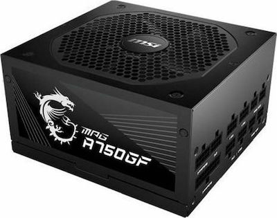 MSI MPG A750GF 750W Black Computer Power Supply Full Modular 80 Plus Gold