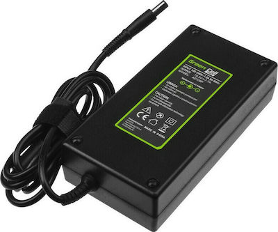 Green Cell Pro Laptop Charger 150W 19.5V 7.7A for Dell with Detachable Power Cord