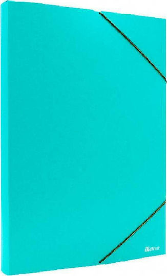 Metron Plastic File Box with Rubber Band