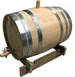 Tesias Wine Wooden Barrel with Tap 20lt 0720