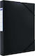 Metron Plastic File Box with Rubber Band 33x5x25cm