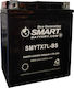 Smart Batteries Closed Type Motorcycle Battery YTX7L-BS with Capacity 6Ah