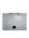 Metron Geantă de Desen din Plastic cu cataramă și Mâner 38x5x28cm Albă
