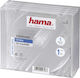 HAMA CD Box Transparent 5pcs