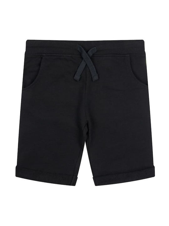 Guess Kids Shorts/Bermuda Fabric Βερμούδα Φούτερ Black