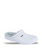 FAME Herren Leder Anatomisch Clogs Weiß