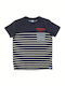 Παιδικό T-shirt Navy Μπλε