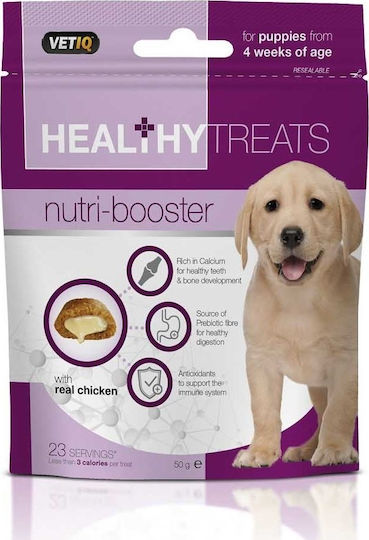 VetIQ Healthy Treats Nutri Boosters Leckerli für Welpen mit Getreide und Fleisch 50gr 030873