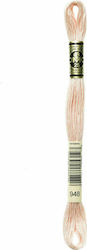 DMC Thread Embroidery Mouliné 117 Cotton Peach 8m