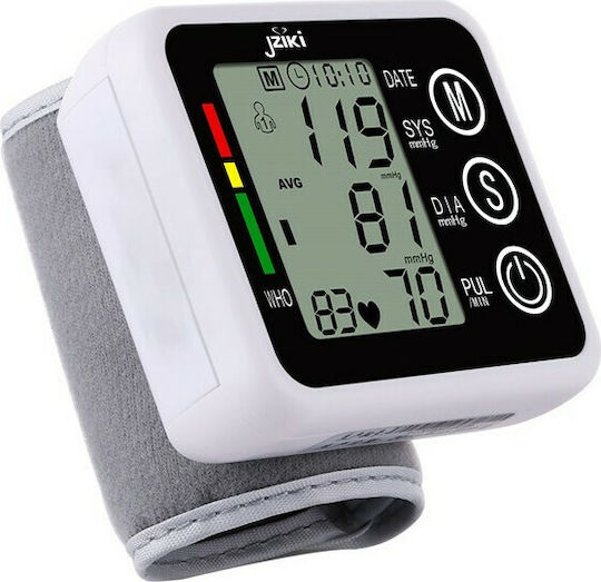 Jziki Digital Blood Pressure Monitor Wrist ZK-W863YA