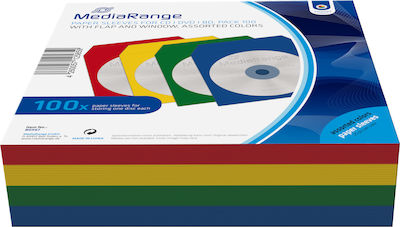 MediaRange CD/DVD Sleeve 100pcs