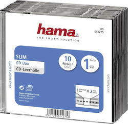 HAMA CD Box 1 Δίσκος Μαύρο