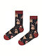 John Frank Christmas Pugs Men's Christmas Socks Multicolour