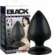 You2Toys Black Velvets Butt Plug Large Anal Plug Groß Black 14cm