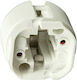 VK Lighting Power Socket with Socket G24d in White color Set 1pcs 23116-003640