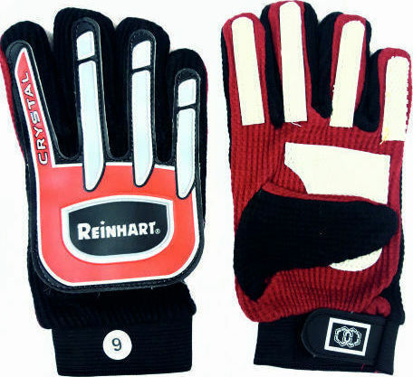 Reinhart Crystal JR 36019 Kids Goalkeeper Gloves Multicolour Red/Black