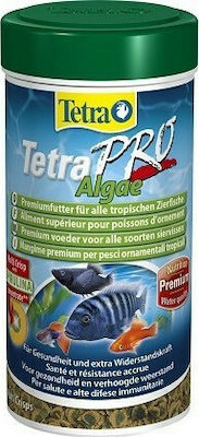 Tetra Pro Algae Tropical Fish Food Flakes with Spirulina 250ml