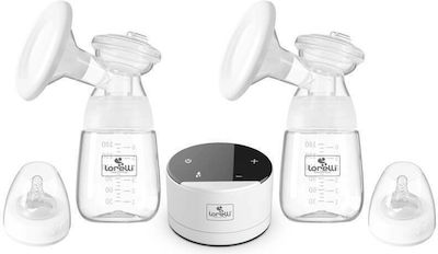 Lorelli Ηλεκτρικό Διπλό Θήλαστρο Daily Comfort Double Ρεύματος Χωρίς BPA Λευκό 180ml