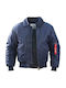 Survivors Flight Police Jacket No Embroidery Blue 00952