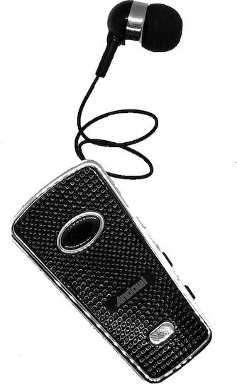 Andowl Q-A54 In-Ear Bluetooth-Freisprecheinrichtung Kopfhörer Revers Schwarz