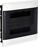 Legrand Practibox S Walled Waterproof 18-Elements Fuse Box with 2 Rows W436xH385xD103mm 137177