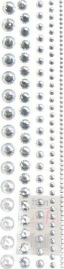 Next Decorative Sticker for DIY Crafts Silver 130pcs
