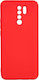 Sonique Liquid Back Cover Σιλικόνης Κόκκινο (Re...