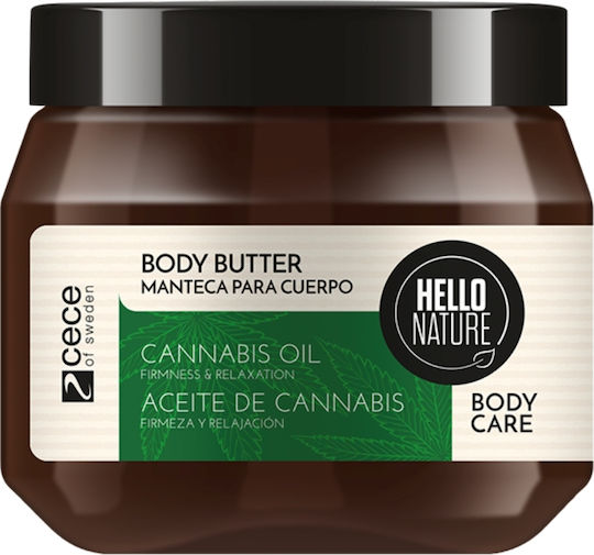 Cece of Sweden Hello Nature Bio Cannabis Ενυδατικό Butter Σώματος 250ml