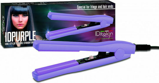 ID Italian Straightener Mini Hair Straightener with Ceramic Plates 15W