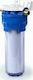 Geyser Water Filtration System Single Central Supply Micron ½"