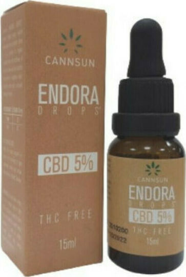 Cannsun Medhel Εndora Drops CBD 5% 15ml