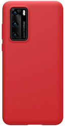 Nillkin Flex Pure Liquid Silicone Back Cover Red (Huawei P40)