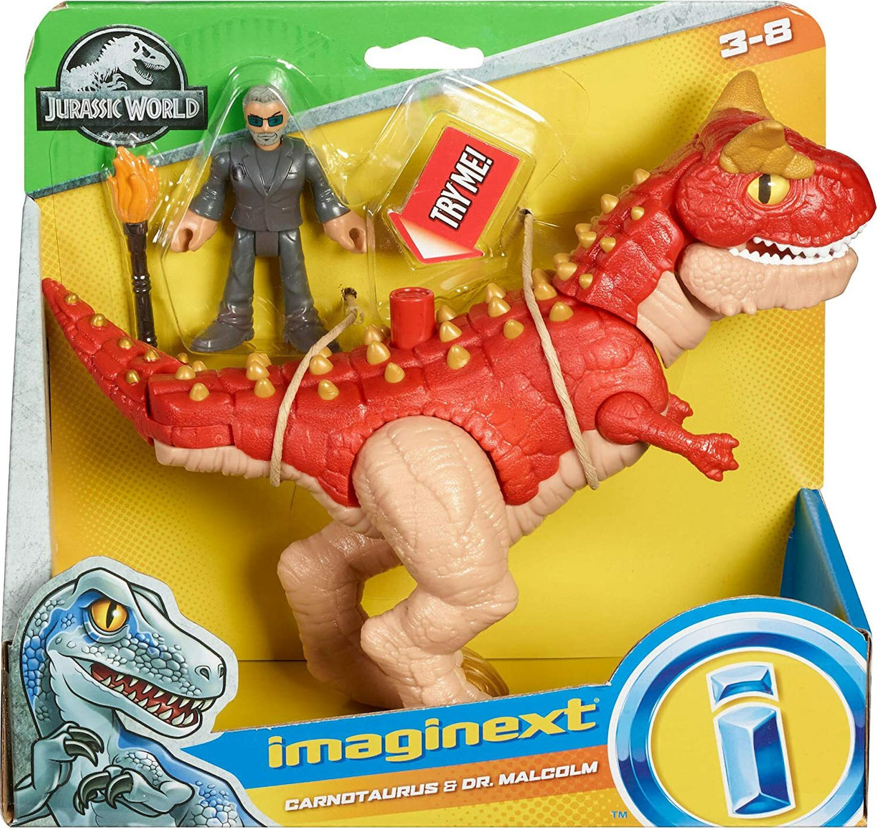 imaginext indoraptor and maisie