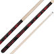 Nir Italia Saint Tropez Rote Pool Canadian Maple 143 Billardqueue Amerikanisch Eine Einheit 143cm