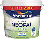 Vivechrom Super Neopal Eco Plastic Ecological Paint for Interior Use White 11lt