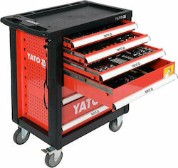 Yato YT-55307 Εργαλειοφόρος με Ροδάκια και 185 Εργαλεία Yato YT-55307 Εργαλειοφόρος με Ροδάκια και 185 Εργαλεία