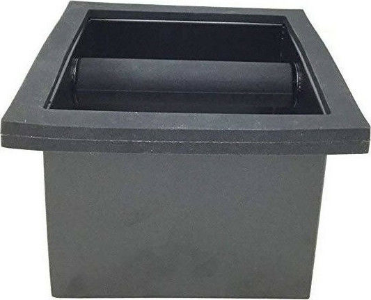 Rhino Coffee Gear Square Неръждаема Кофа за Отпадъци от Кафе 14x15x11см.