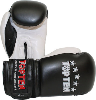 Top Ten NK II Synthetic Leather Boxing Competition Gloves Black