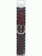 Alouette Kids Fabric Belt Burgundy