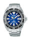 Seiko Prospex Мъжки Часовник 43.8мм Автоматичен с Сребърен Метална Гривна