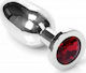 Triune Jewel Buttplug Small Πρωκτική Σφήνα Small Red