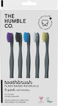 The Humble Co. Plant Based Toothbrush Zahnbürste Weich Mehrfarbig 5Stück