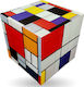 V-Cube Art Emotions Mondrian - 3 Flat Κύβος Ταχύτητας 3x3 A3MDR