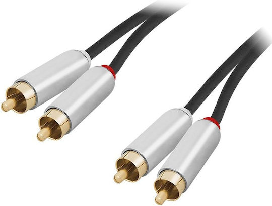 Blow Premium Series Cable RCA male - RCA male 5m