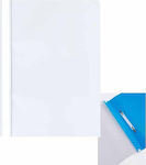 Exas Paper Clipboard with Spring for Paper A4 White 1pcs