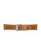 Tzevelion Leather Strap Tabac Brown 24mm